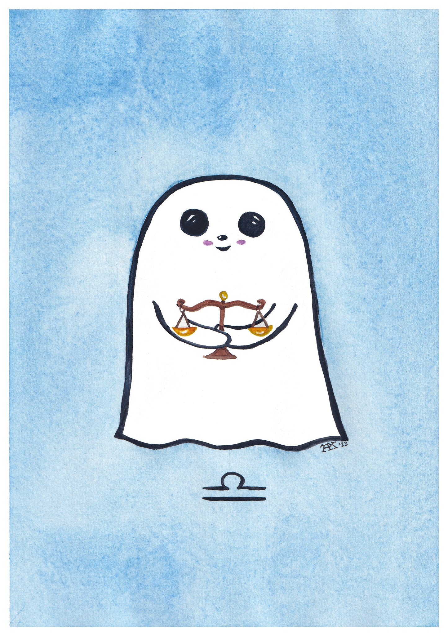 Ghost Libra - Print