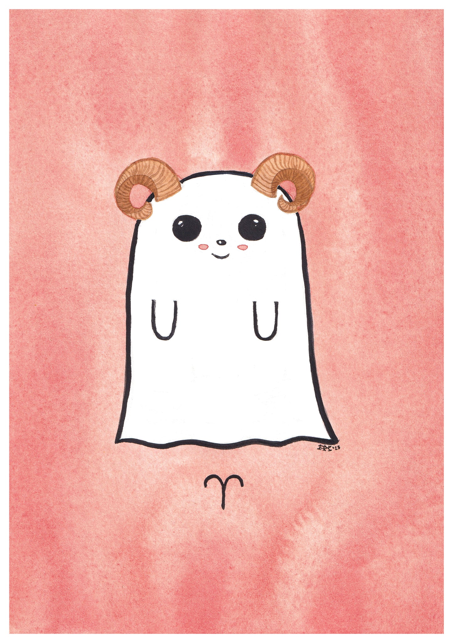 Ghost Aries - Print