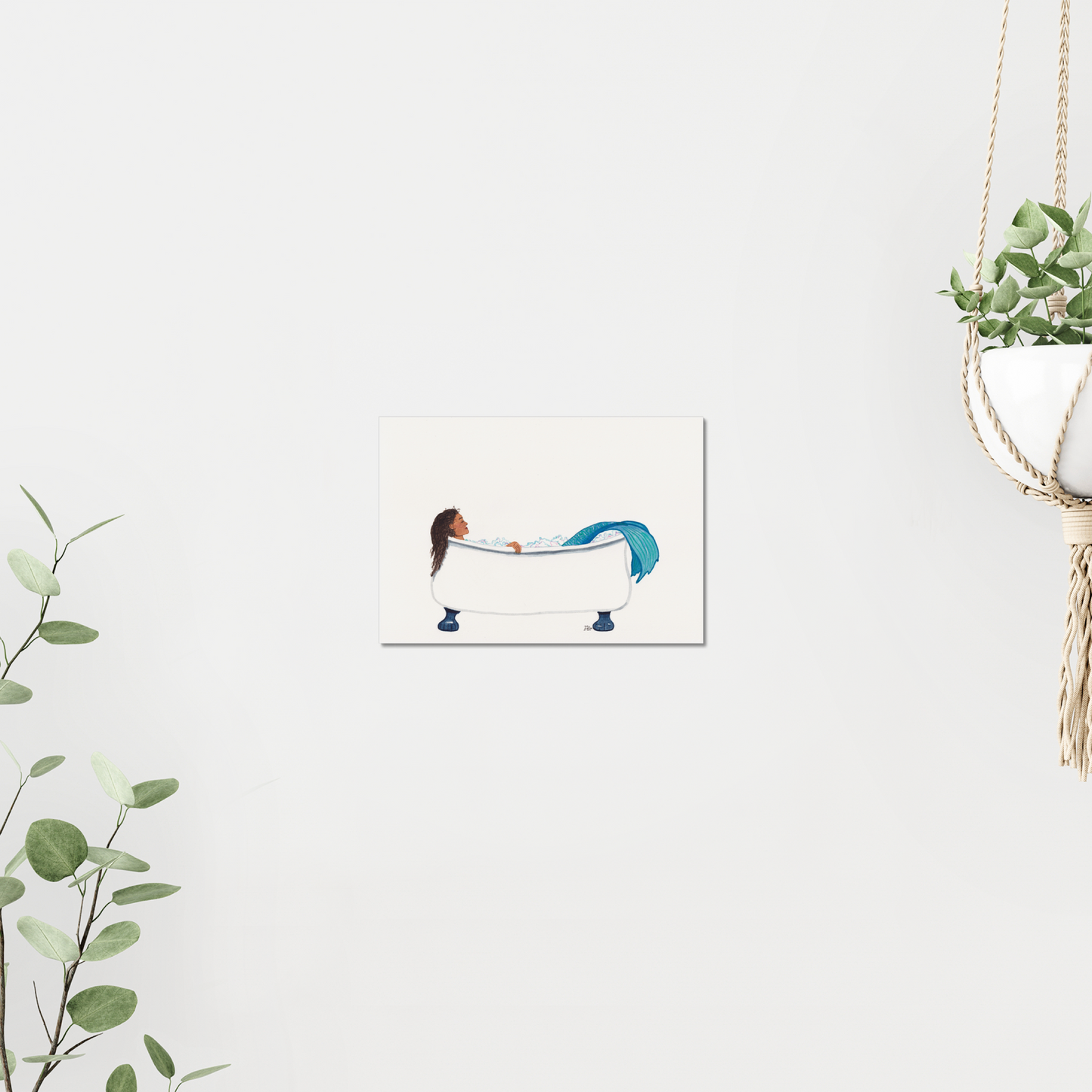 Mermaid "Bathtub" - Print