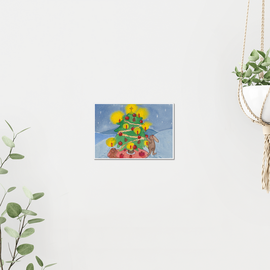 Bunny Christmas - Print