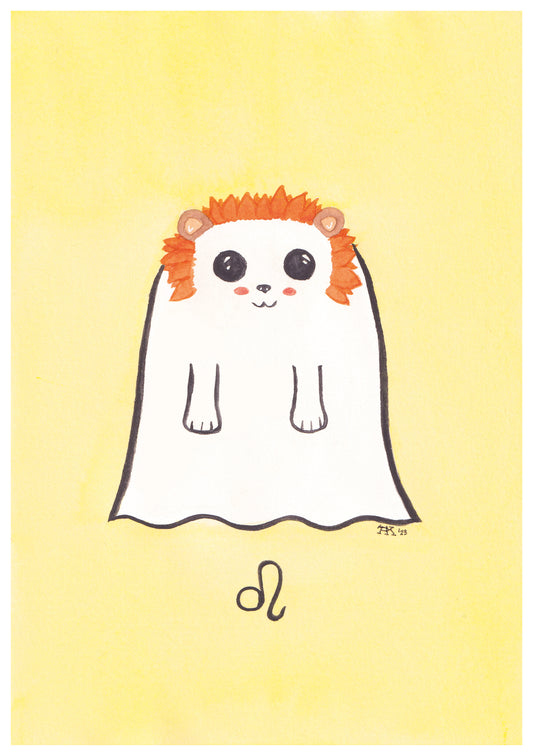 Ghost Leo - Print