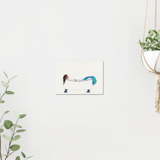 Mermaid "Bathtub" - Print