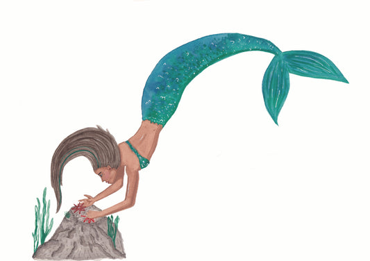 Mermaid "Starfish" - Print