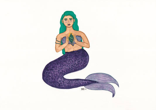 Mermaid "Witch" - Print
