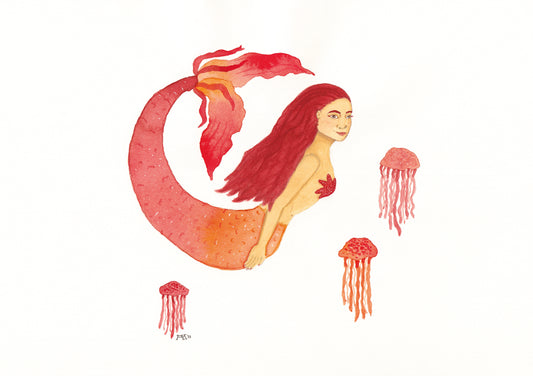 Mermaid "Jellyfish" - Print