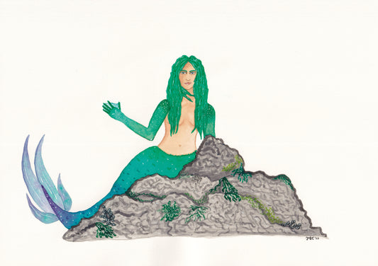 Mermaid "Lake" - Print